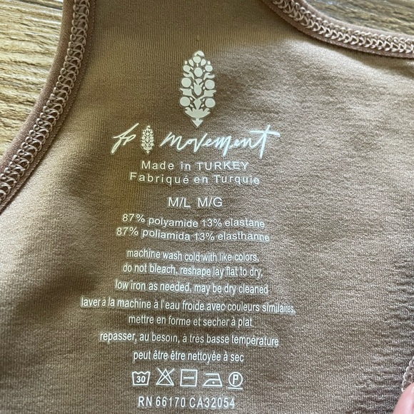 Free People Movement Every Single Time Runsie in Moonrock Size M/L - Picture 11 of 11